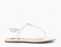  Patrizia Pepe   Leather Sandal White