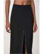 Patrizia Pepe long skirt with piercing