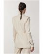 Patrizia Pepe Canvas Jacket Beige