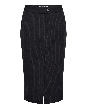 Co'Couture IdaCC Pin Pencil Skirt Dark Grey 