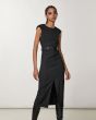 Patrizia Pepe Flannel midi dress