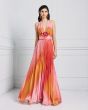 Access Gradient Maxi Dress Flame 