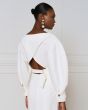 Access Blouse Off White met Open Rug