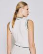 Access Bodysuit with striped details 53-2011-OFWHT
