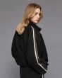 ACCESS Double-face bomber jacket black 