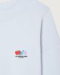 American Vintage ATUBAY sweater baby blue