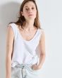 American Vintage Sonoma Tanktop Blanc SON29GH25 