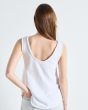 American Vintage Sonoma Tanktop Blanc SON29GH25 
