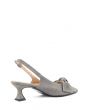Babouche Dua Slingback Lichtgrijs