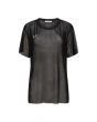 Co'Couture Meshcc Oversize Tee Black