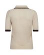 Co'Couture Luecc Pointelle Polo Knit