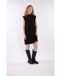 Co'Couture Volacc Rib Turtleneck Dress