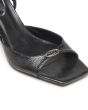 Diesel D-Amber 75 Sandal Black Y03763P8660