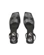 Diesel D-Amber 75 Sandal Black Y03763P8660