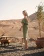 Freebird Bonne Dress Sage Green