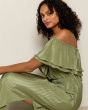 Freebird Bonne Dress Sage Green