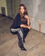 Haute L’Amitié Baggy Track Tall Pants Black