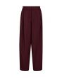 Haute L’Amitié Premiere Pleat Pant Amarone