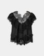 Haute L'Amitié Sancerre Lace Top zwart