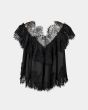 Haute L'Amitié Sancerre Lace Top zwart