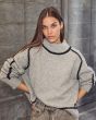 Haute L'amitié Toby Hem Line Knit HL10316 grey