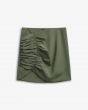 Iben REFINED MINI SKIRT Groen