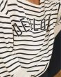 Deblon Letitia Striped Sweater Pearl Navy