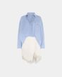 Love Stories Joey One-Piece Shirt Dress Blue