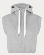 Oval Square Hoodie Vest