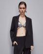 Patrizia Pepe Zilveren Top 8I0166