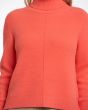 Rino&Pelle NOOR TURTLENECK SWEATER bright coral