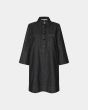 Second Female Dera Denim New Tunic Dress Black 
