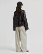 Second Female Sharo Wrap Trousers Roasted Cashew