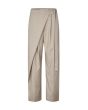 Second Female Sharo Wrap Trousers Roasted Cashew