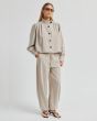 Second Female Zoie Cargo Trousers Light Beige Mela