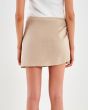 Vicolo WRAP SKIRT WITH FRONT KNOT TD2645 BEIGE 