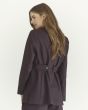 Co' Couture 30365-Almira-Plum blazer