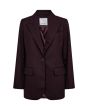 Co' Couture 30365-Almira-Plum blazer