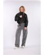Oval Square OSRocker Leather Bomber