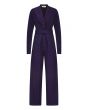 Freebird Vasili Jumpsuit Shiny Purple