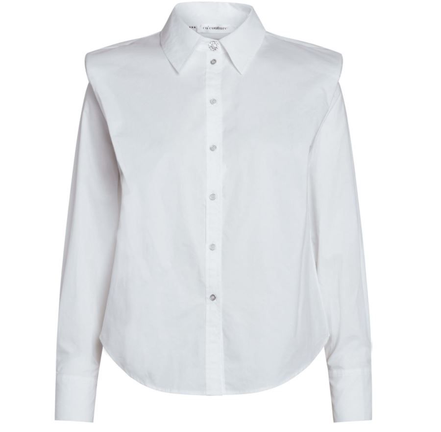 Co'Couture Coriolis Box Shoulder Shirt White