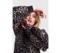 Alix The Label Animal Turtle Neck Top