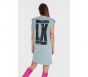 Alix The Label Sleeveless T-Shirt Dress Green