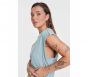 Alix The Label Sleeveless T-Shirt Dress Green