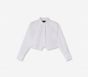 Alix The Label Cropped Blouse White