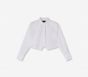 Alix The Label Cropped Blouse White