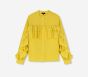 Alix The Label Light Flow Ruffle Blouse Yellow