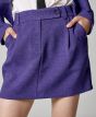 Acces Mini Skirt Purple