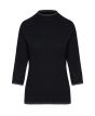Acces Knitted Lurex Top Black