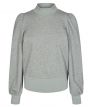 Co'couture Puff Sleeve Sweatshirt Grey